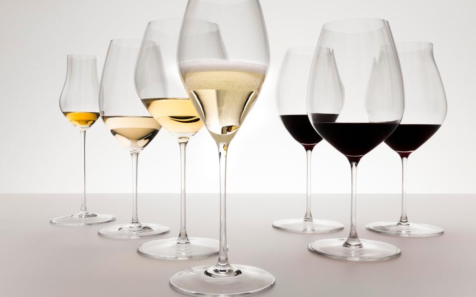 The new Performance range from Riedel, designed to increase the inner surface area of the glass