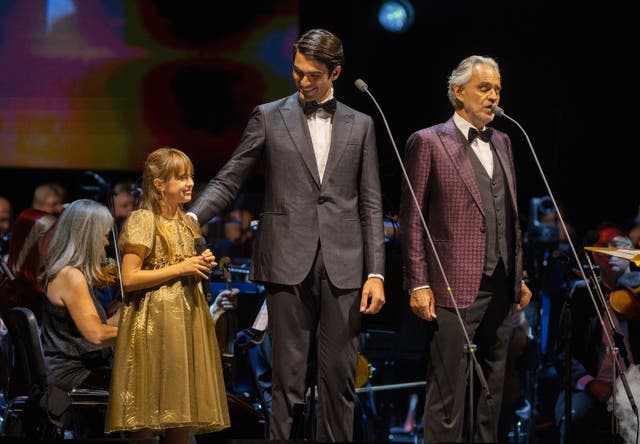 Andrea Bocelli at the O2 Arena