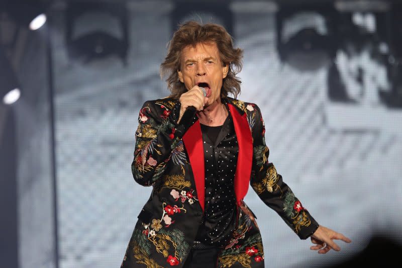 Rolling Stones perform in Paris in 2017. File Photo by David Silpa/UPI