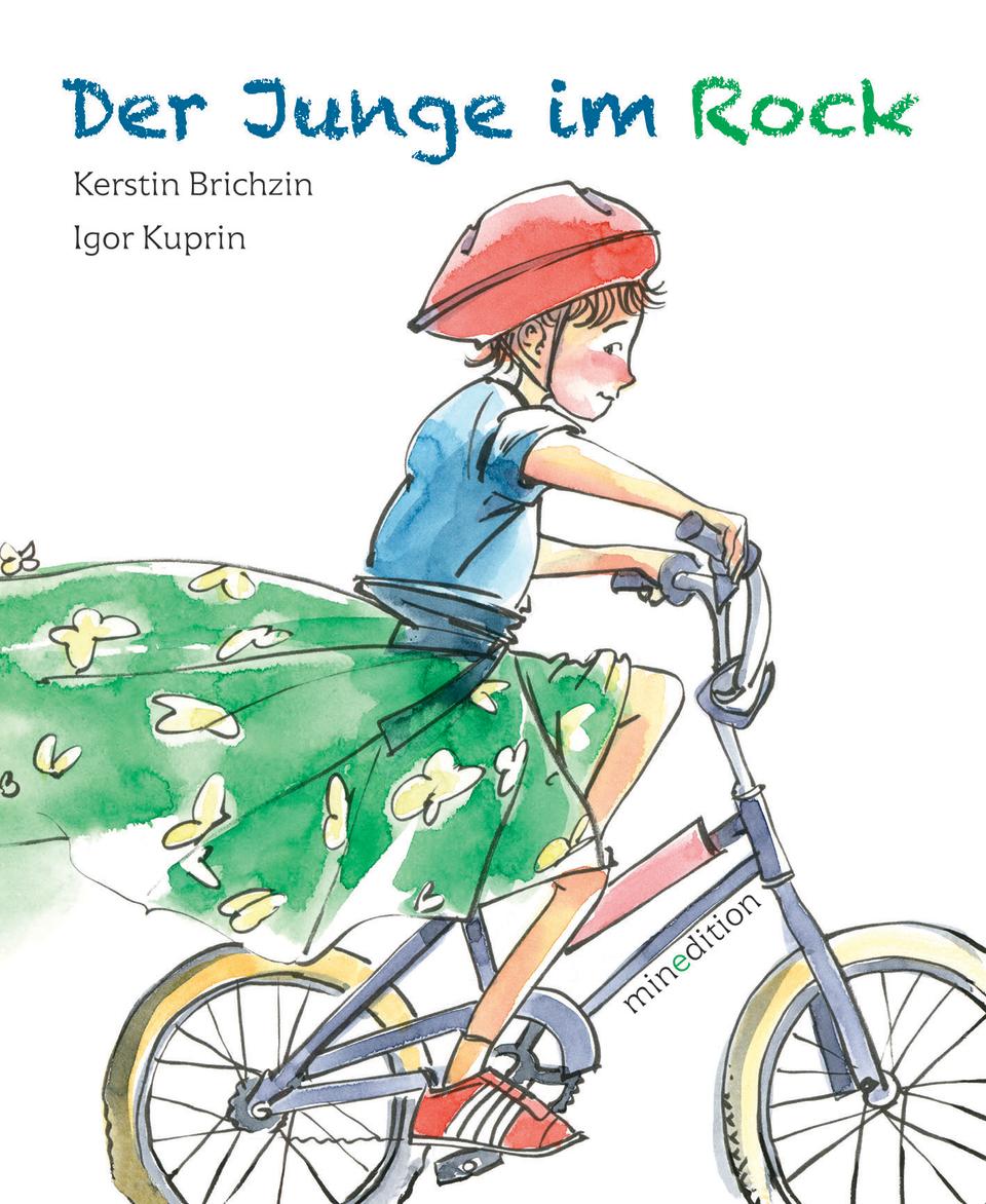 “Der Junge im Rock” von Kerstin Brichzin. (Bild: minedition)