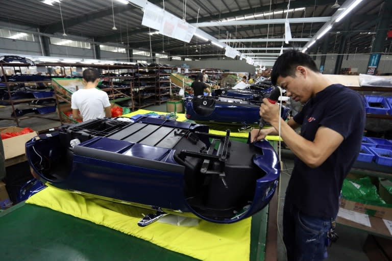China's key manufacturing sector has been struggling for months in the face of sagging global demand for Chinese products