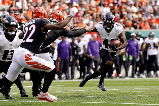 Ravens' RB Justice Hill expected to play in Week 4 matchup at Browns