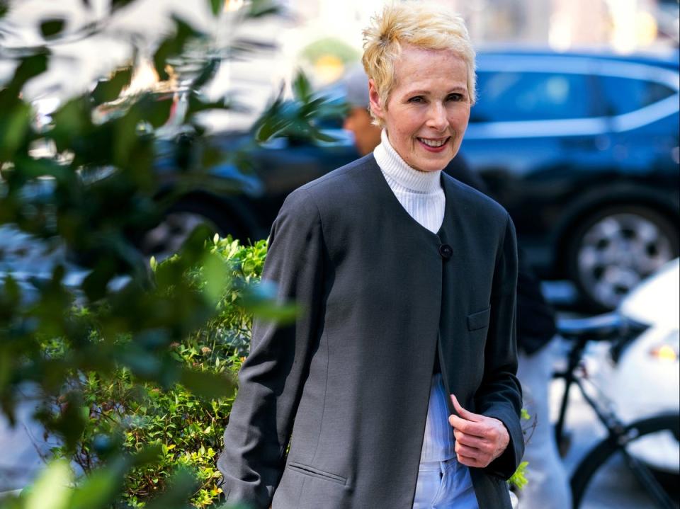 E. Jean Carroll in New York in June 2019. (AP)