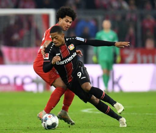 Leverkusen's Jamaica winger Leon Bailey scored twice in their shock 2-1 win at Bayern Munich