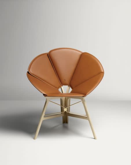 Modèle Concertina Chair design par les Raw Edges Crédit : Louis Vuitton