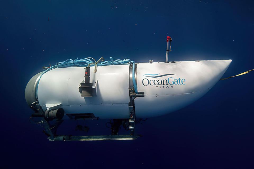 <p>Alamy Stock Photo</p> OceanGate submersible Titan