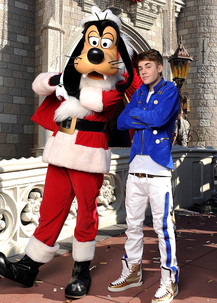 Goofy Bieber Disneyland