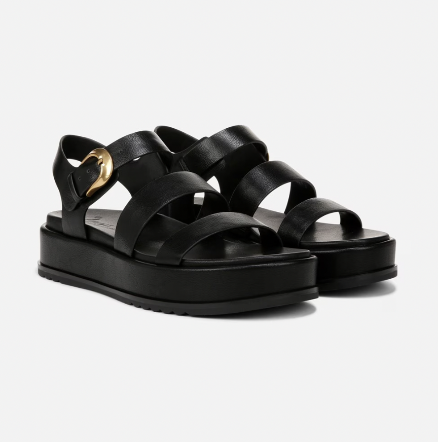 <p><a href="https://go.redirectingat.com?id=74968X1596630&url=https%3A%2F%2Fwww.naturalizer.com%2Fproduct%2Fwomens-27-edit-zizi-sandal-3029876%2Fblack-faux-leather-ec0200478&sref=https%3A%2F%2Fwww.thepioneerwoman.com%2Ffashion-style%2Fg32380623%2Fcomfortable-sandals-for-women%2F" rel="nofollow noopener" target="_blank" data-ylk="slk:Shop Now;elm:context_link;itc:0;sec:content-canvas" class="link ">Shop Now</a></p><p>Naturalizer 27 EDIT Zizi Sandal</p><p>naturalizer.com</p><p>$120.00</p><span class="copyright">Naturalizer</span>