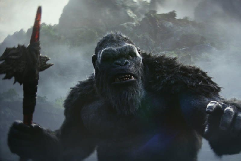 Kong prepares for battle. Photo courtesy of Warner Bros. Pictures