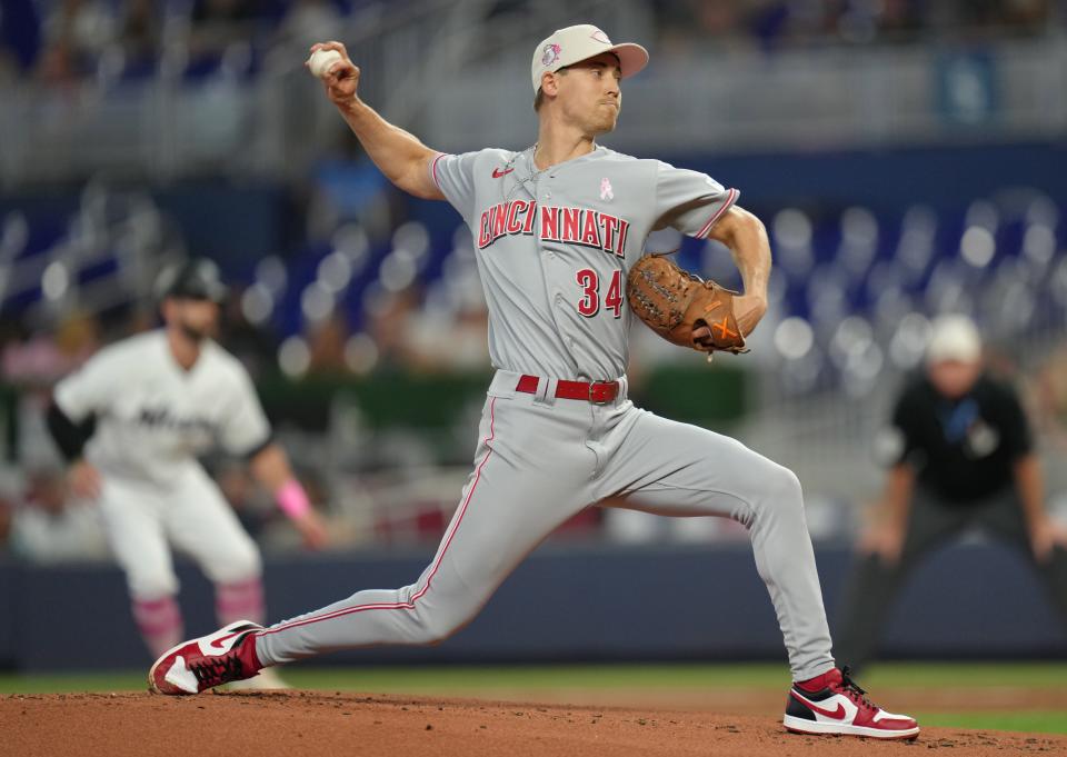 Cincinnati Reds pitcher Luke Weaver had his best start to the season on Sunday, showing why the Reds signed him during the offseason.