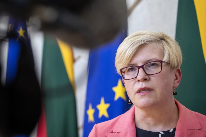<cite>立陶宛總理希莫尼特（Ingrida Simonyte）。（資料照，AP）</cite>