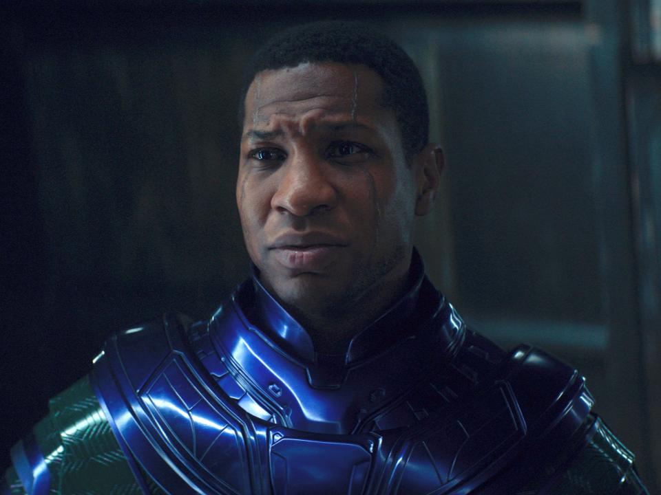 Jonathan Majors as Kang in "Ant-Man and the Wasp: Quantumania."