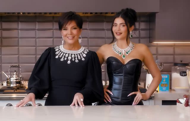 Vogue Kris Jenner and Kylie Jenner make Kris's famous martini