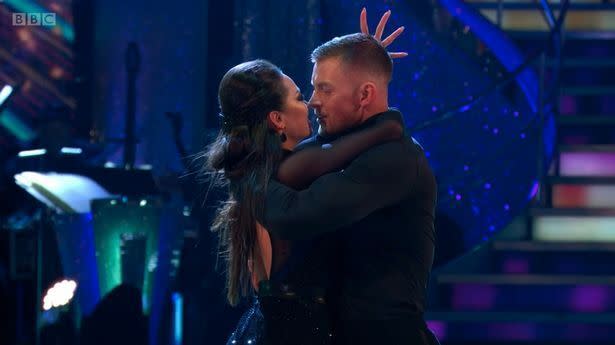 Katya and Adam on last Saturday's Strictly Come Dancing (Photo: BBC)