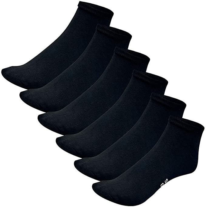 Bamboo Sports Quarter Crew Socks