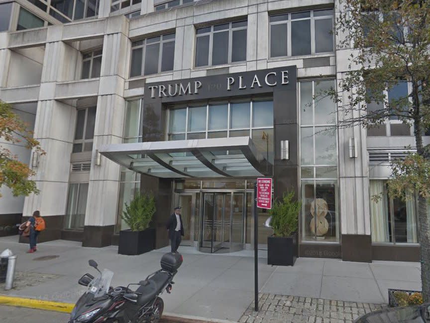 ‘Trump Place’ sign to be removed from New York building after property ‘decreases in value’