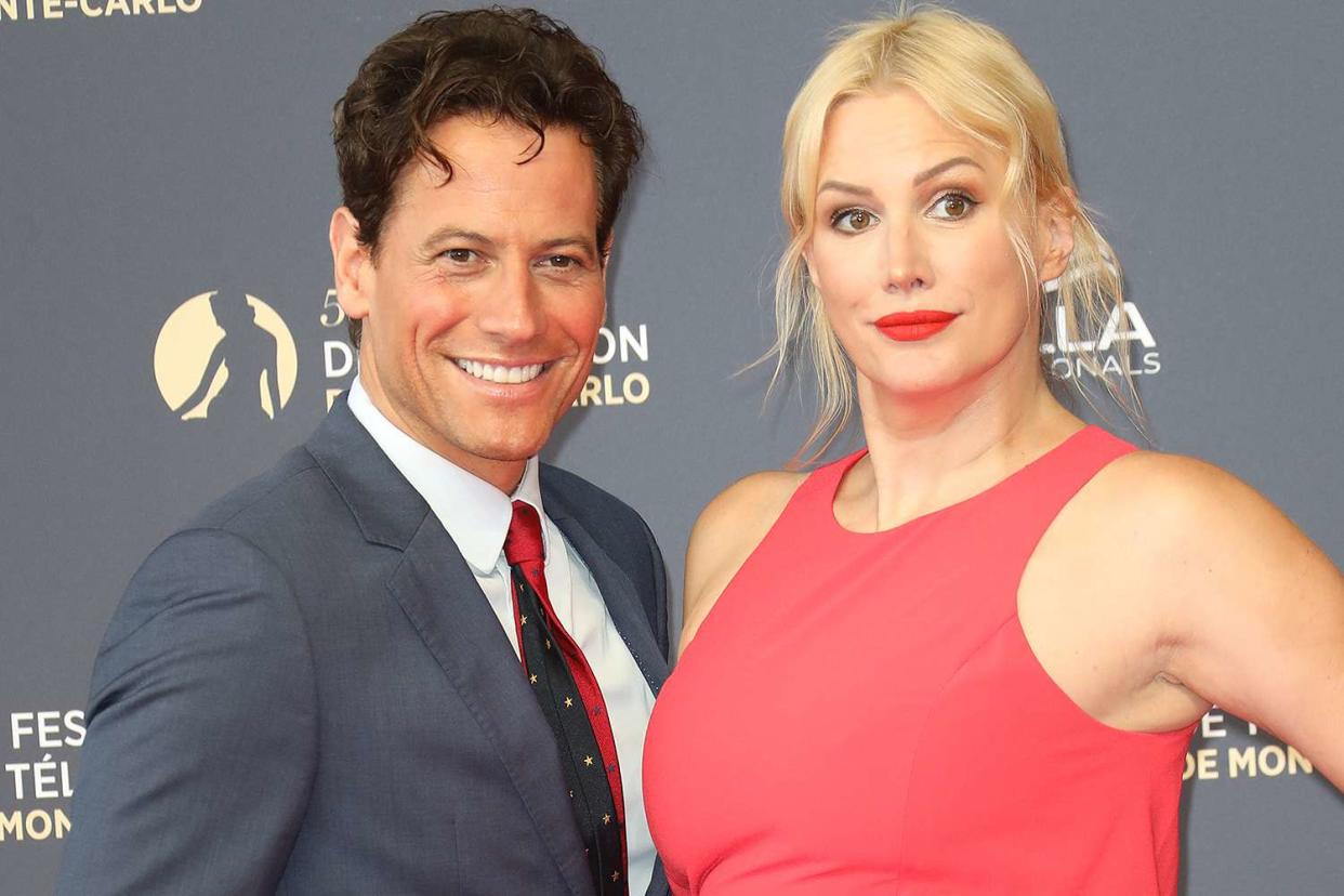 Ioan Gruffudd and Alice Evans