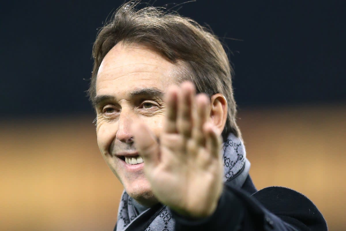 Julen Lopetegui got off to a winning start (Nigel French/PA) (PA Wire)