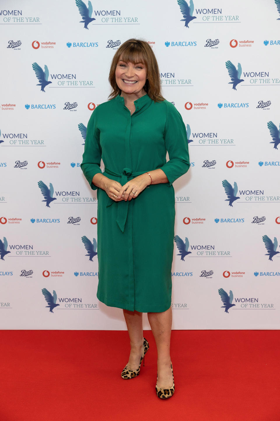 LONDON, ENGLAND - OCTOBER 12:  Lorraine Kelly ( Presenting The Women of the Year Community Spirit Award ) attends the Women of the Year Awards on October 12, 2020 in London, England. (Photo by David M. Benett/Dave Benett/Getty Images for Women of the Year Awards )