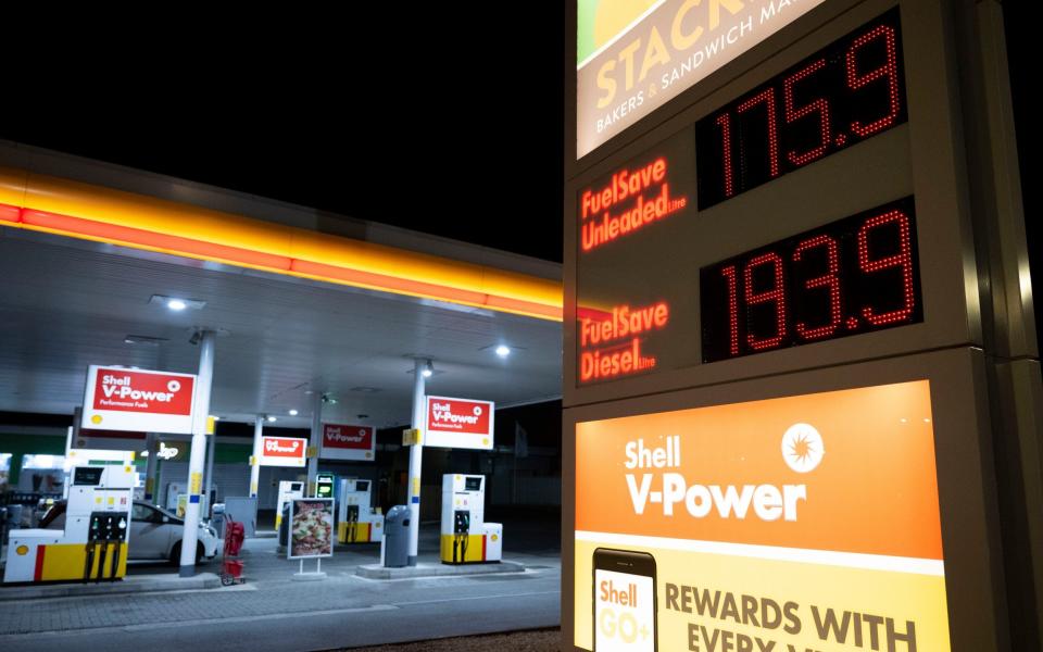 Petrol prices - Matthew Horwood/Getty Images