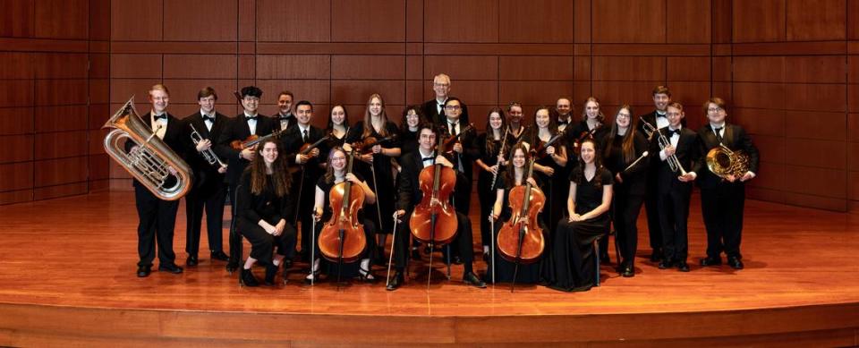 Evangel University Sinfonia performs at O’Fallon Assembly of God in O’Fallon on Sunday, March 26.