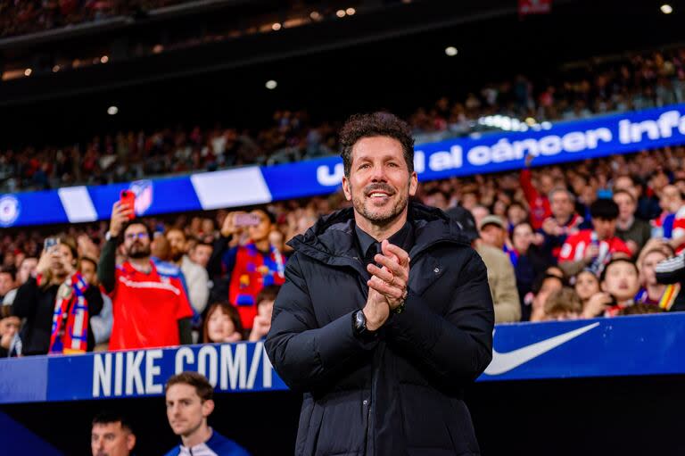 Diego Pablo Simeone, DT de Atlético de Madrid, podría contar con dos atacantes de lujo para su equipo