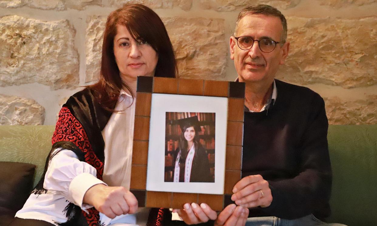 <span>The only Palestinian Christian woman currently in Israeli detention, Layan’s case has been raised by the archbishop of Canterbury, Justin Welby.</span><span>Photograph: Quique Kierszenbaum/The Guardian</span>