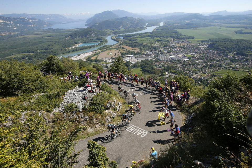 Colombier climb