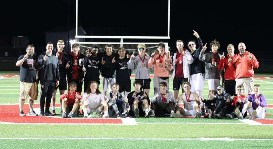 The Crestview boys track and field team won its ninth consecutive Forrest Pruner Invitational team championship Friday at Crestview High School.