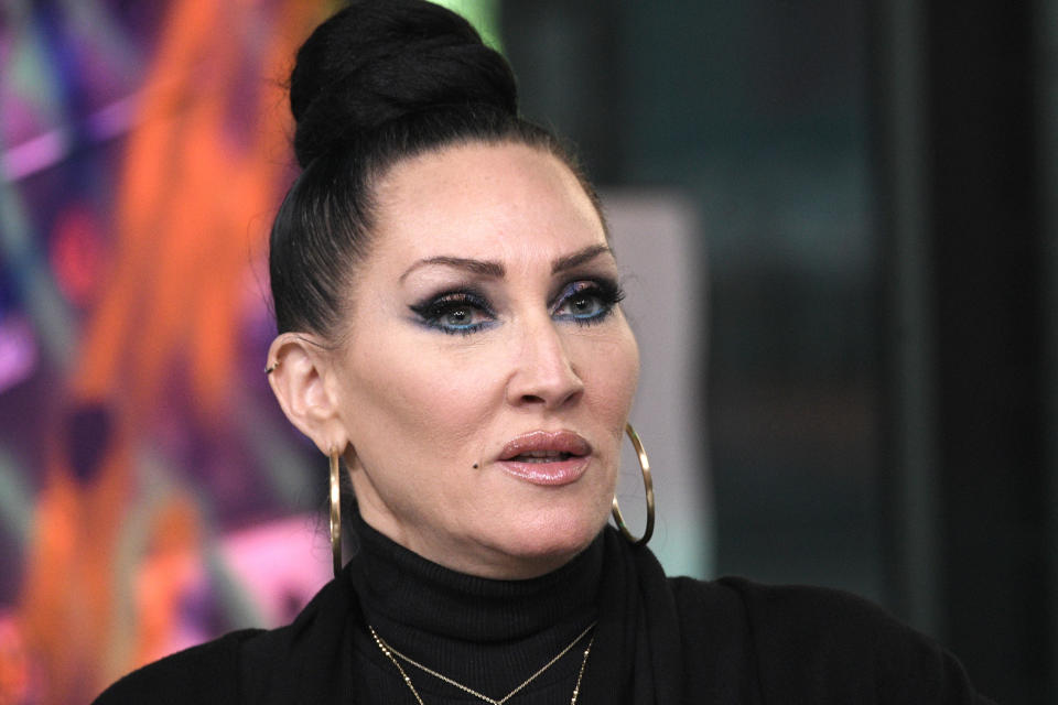 Michelle Visage visits Build Brunch at Build Studio on September 27, 2018 in New York City.  (Photo by Gary Gershoff/Getty Images)