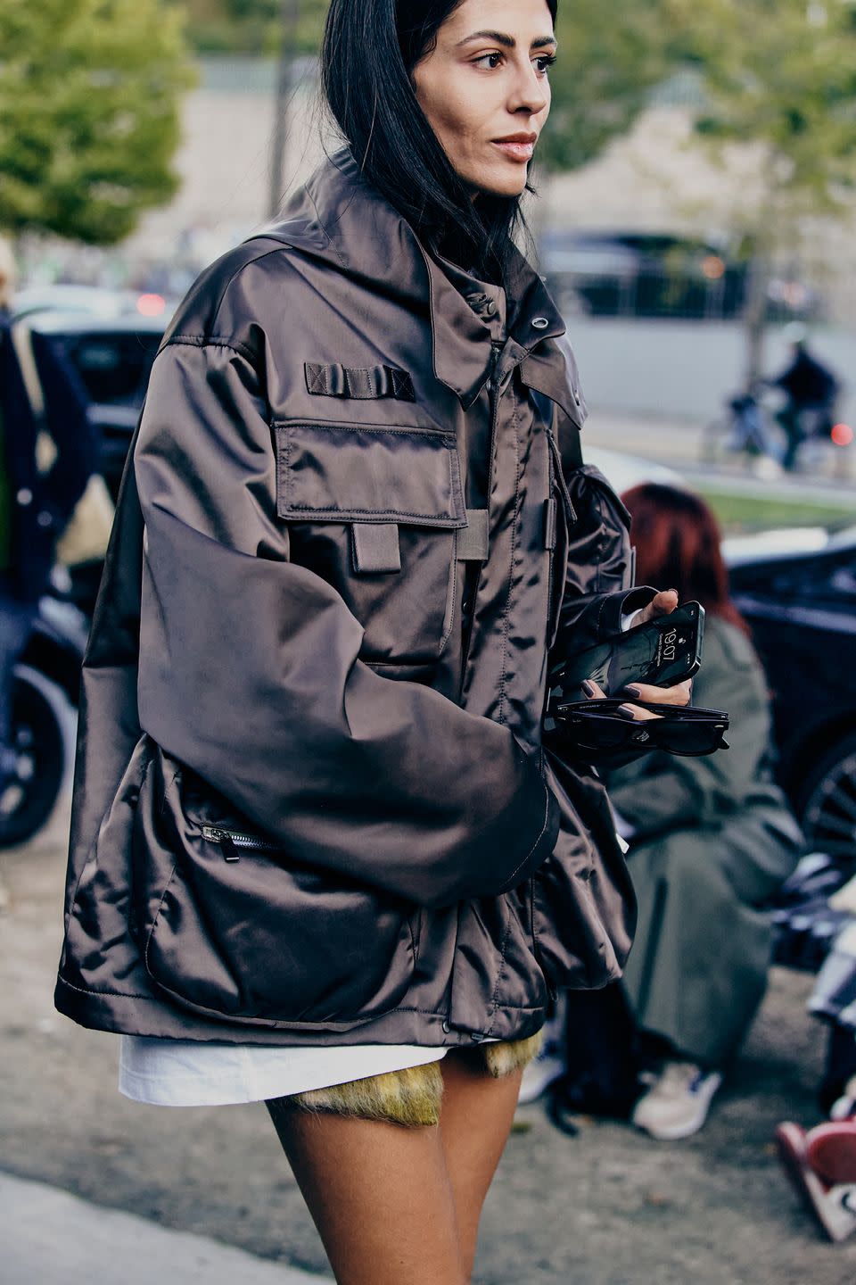 Doja, Naomi, Janet, Oh My! The Final Day of Paris Fashion Week Street Style