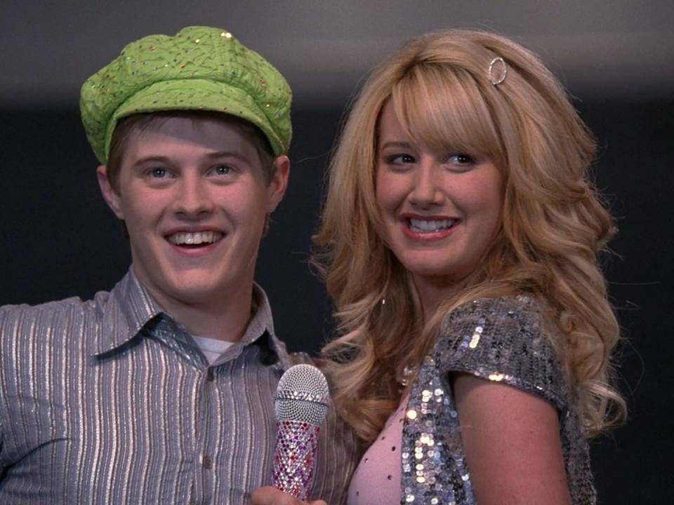 Lucas Grabeel as Ryan Evans and Ashley Tisdale as Sharpay Evans in "High School Musical." 9 Credit Disney Channel