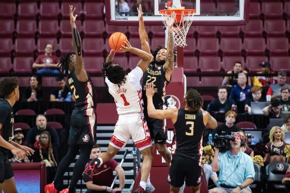 Florida State men's basketball defeated NC State 90-83 in an ACC game on Tuesday, Feb. 27, 2024.