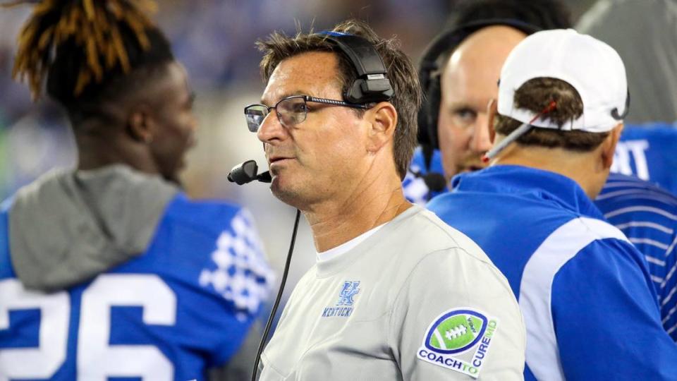 In one season as Kentucky football’s offensive coordinator, Rich Scangarello led a unit that ranked 107th in yards per game and 105th in points per game.