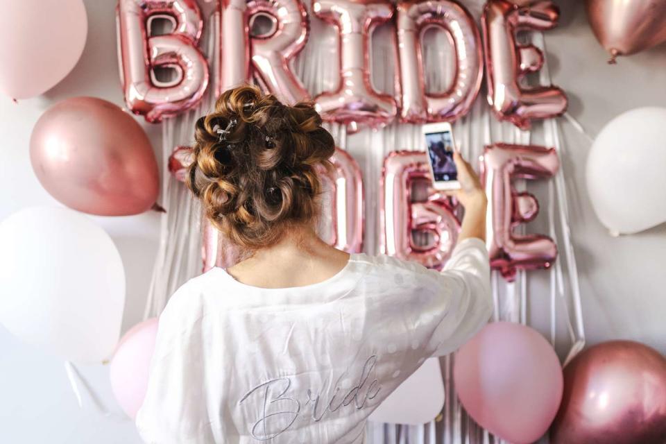 <p>Getty</p> A stock image of a bridal shower