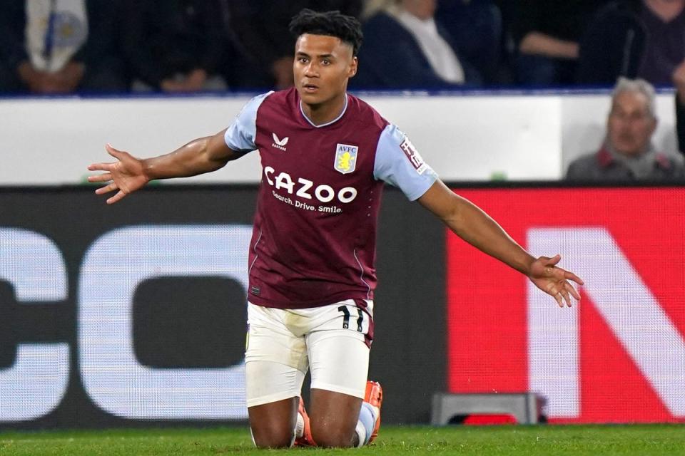 Ollie Watkins has been in impressive form since Unai Emery took over at Aston Villa (Tim Goode/PA) (PA Wire)