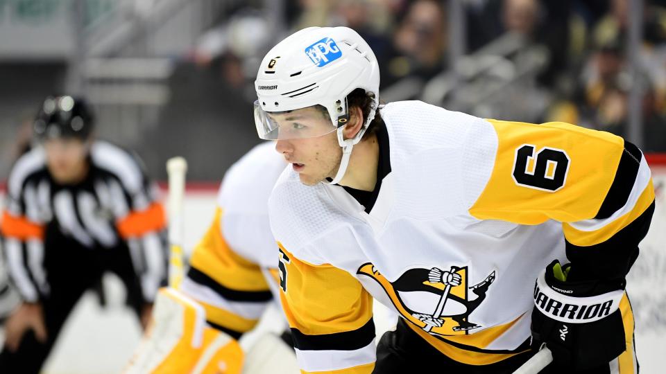 The Pittsburgh Penguins have traded defenceman John Marino to the New Jersey Devils. (Getty Images)