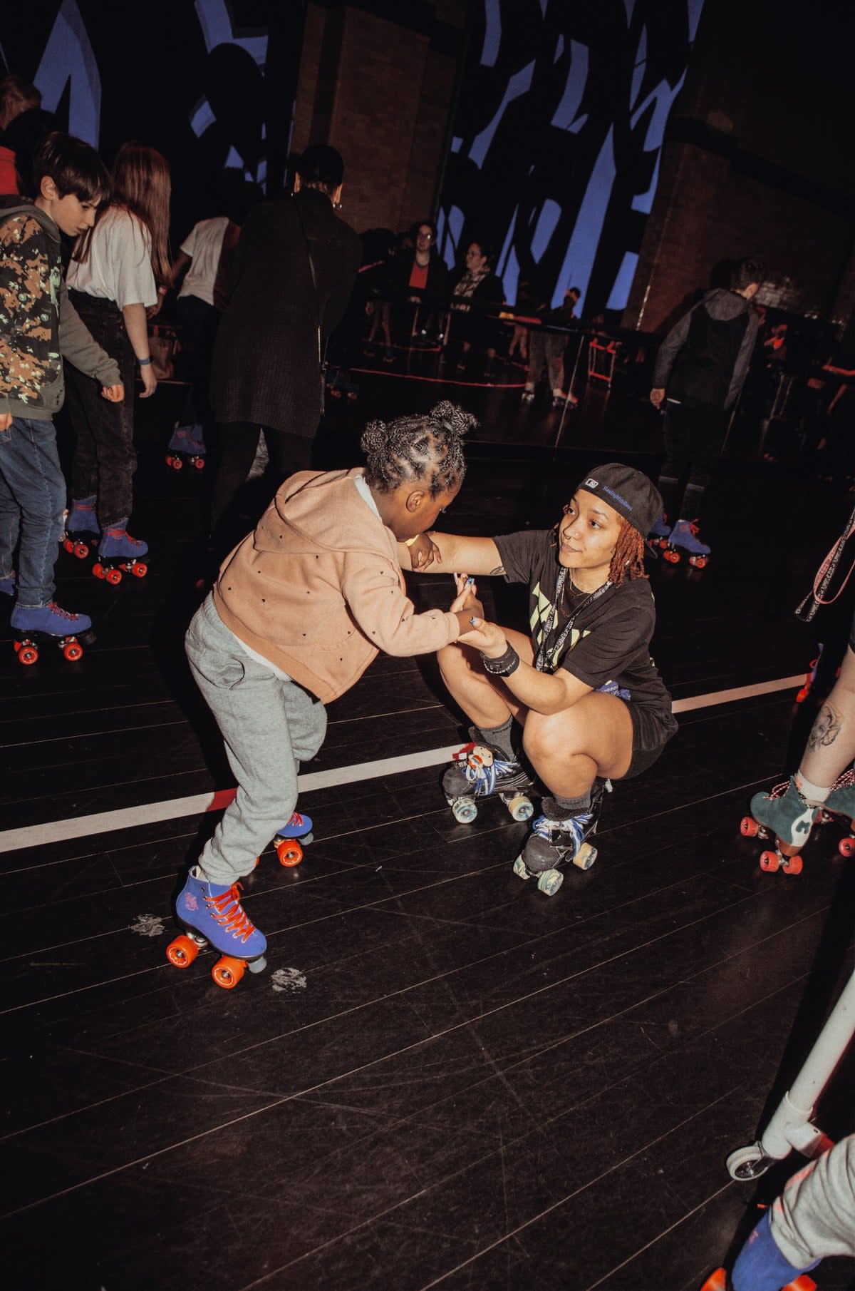 Children and adults alike can learn to skate at Flipper’s (@shotbymelissa)