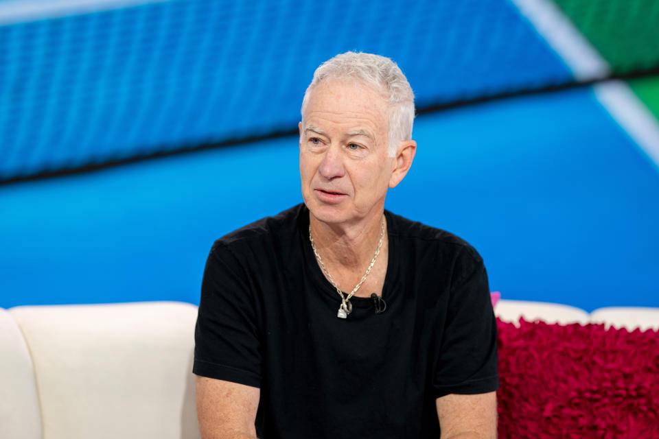 John McEnroe on the Today Show