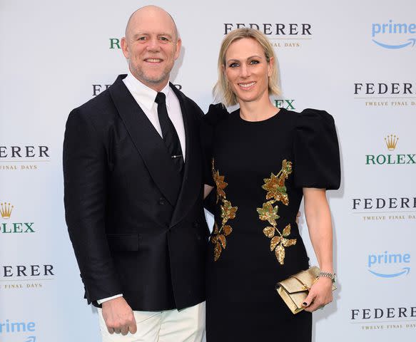 <p>Karwai Tang/WireImage</p> Mike Tindall and Zara Tindall