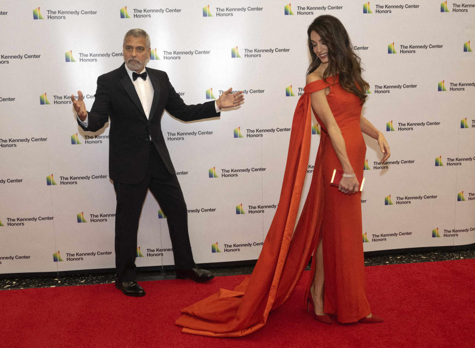 George Clooney et son épouse, Amal