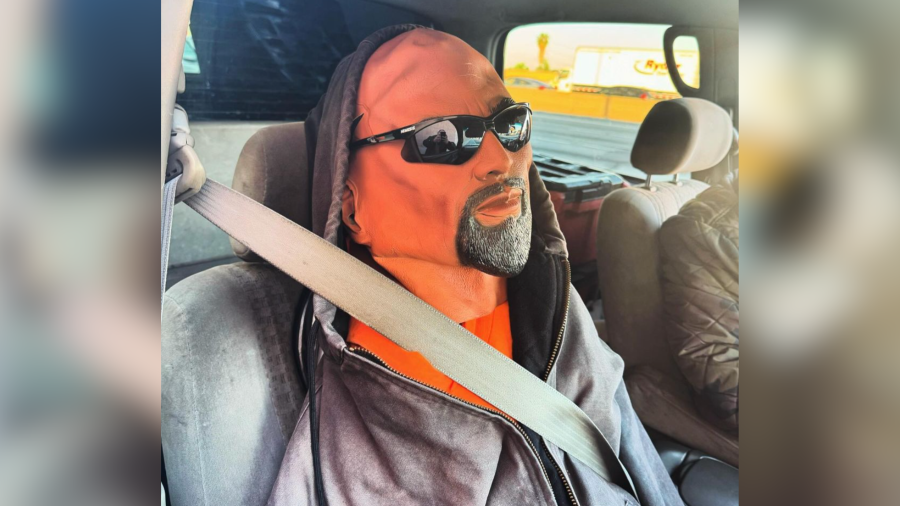 A motorist traveling in the carpool lane was caught using a mannequin as a passenger.