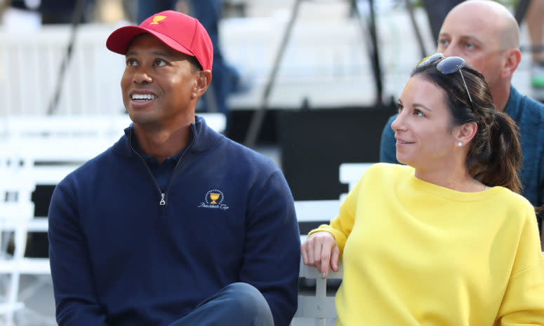 tiger woods and his longtime girlfriend erica herman