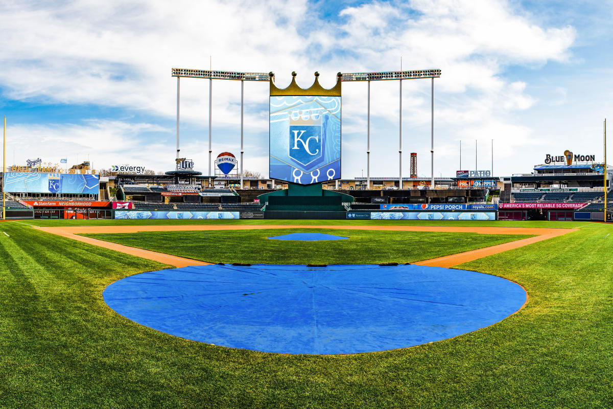 Kauffman Stadium Kansas City Royals - Stadium Rendition