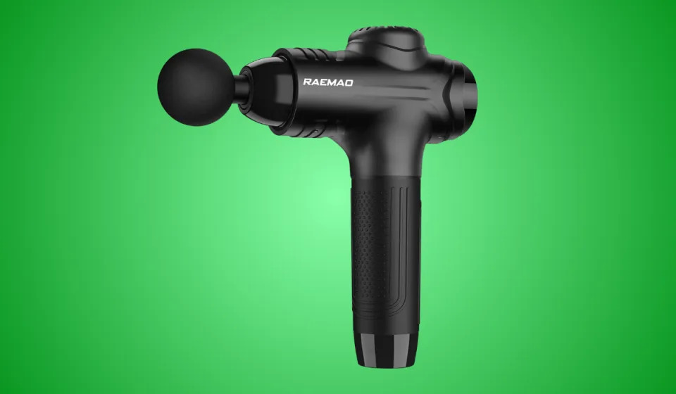 Raemao massage gun.