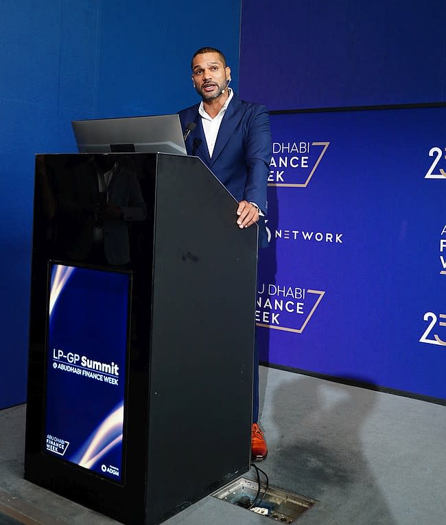 International Cricketer Shikhar Dhawan announced $75 Million Global Investment Sports Tech Fund; Da One Global Ventures - a multi-stage fund being incorporated at Abu Dhabi Global Market (ADGM)