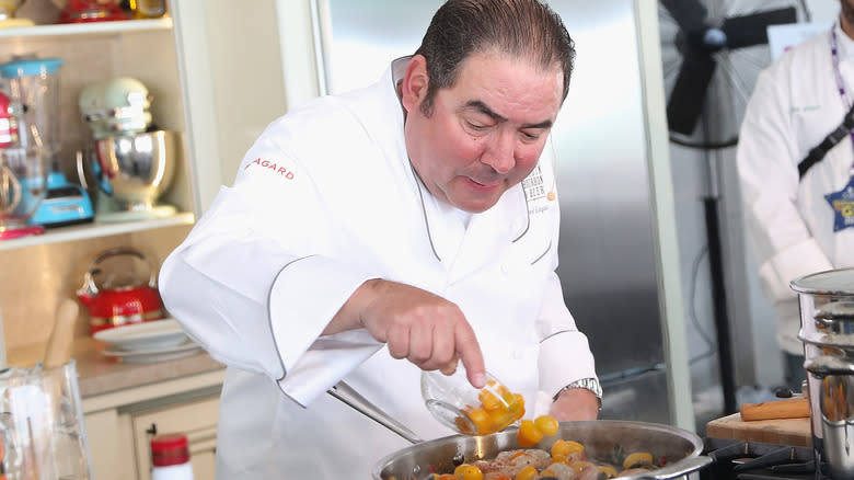 Emeril Lagasse cooking