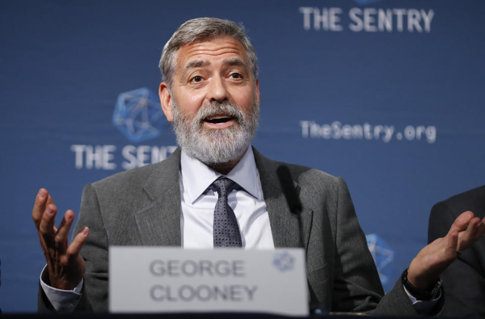 George Clooney said the "only one way in this country to bring lasting change" is to vote. (Photo: ASSOCIATED PRESS)