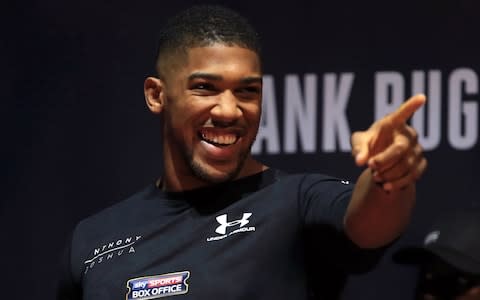 Anthony Joshua v Carlos Takam - Weigh-In - Credit: PA Wire