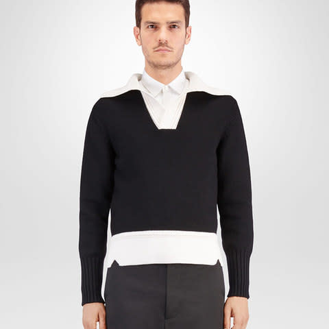 Sweater, £745, Bottega Veneta